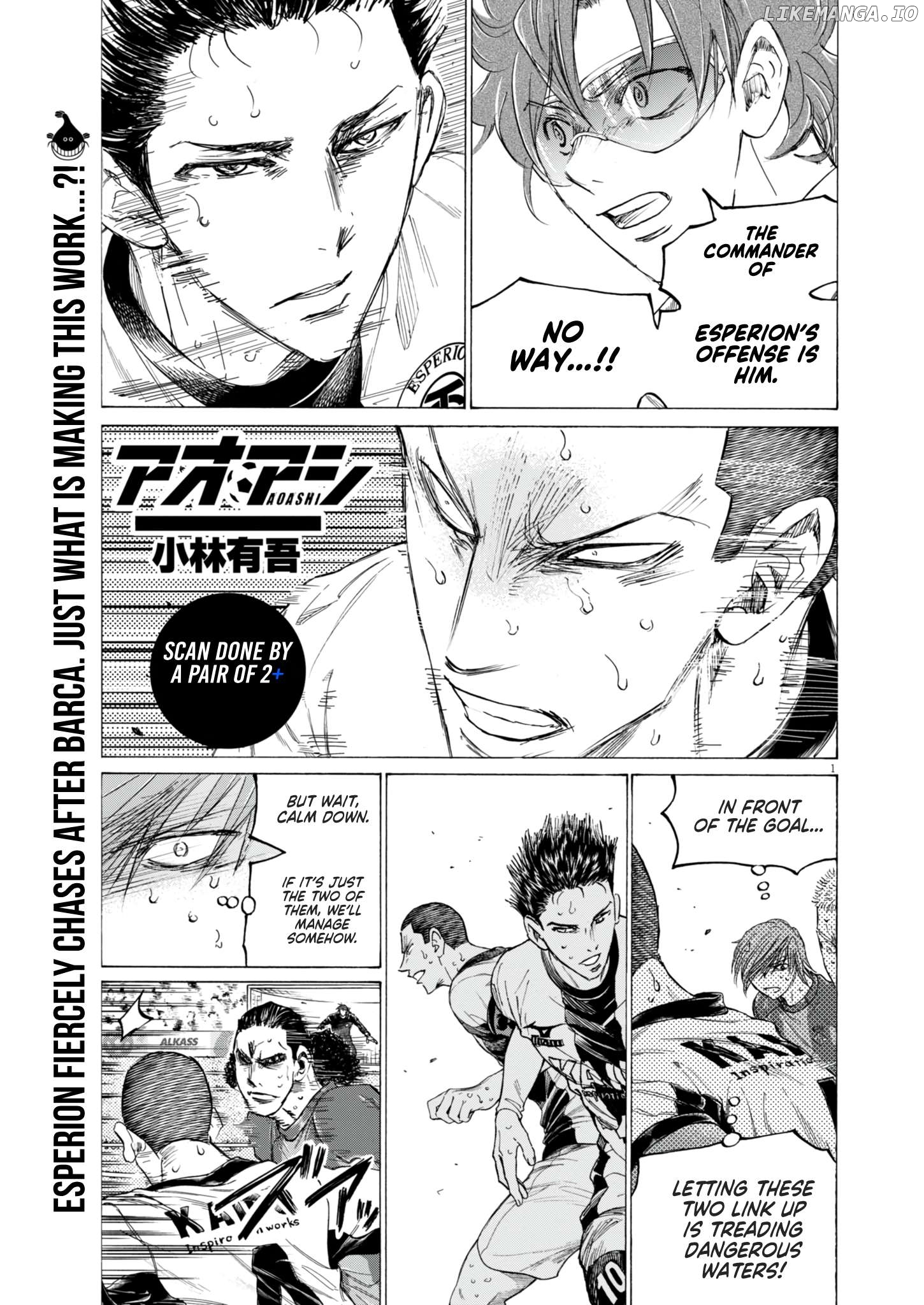 Ao Ashi, Chapter 396 image 02
